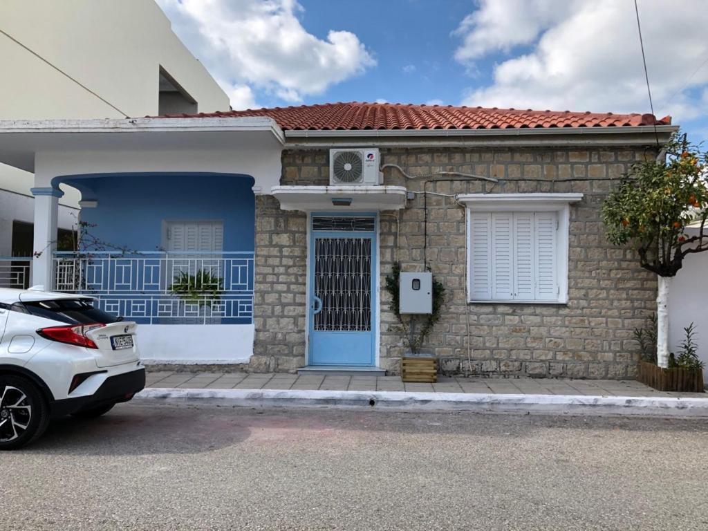Ανακαινισμενη Μονοκατοικια 125 Τμ Στο Κεντρο Με Κηπο Villa Missolonghi Bagian luar foto